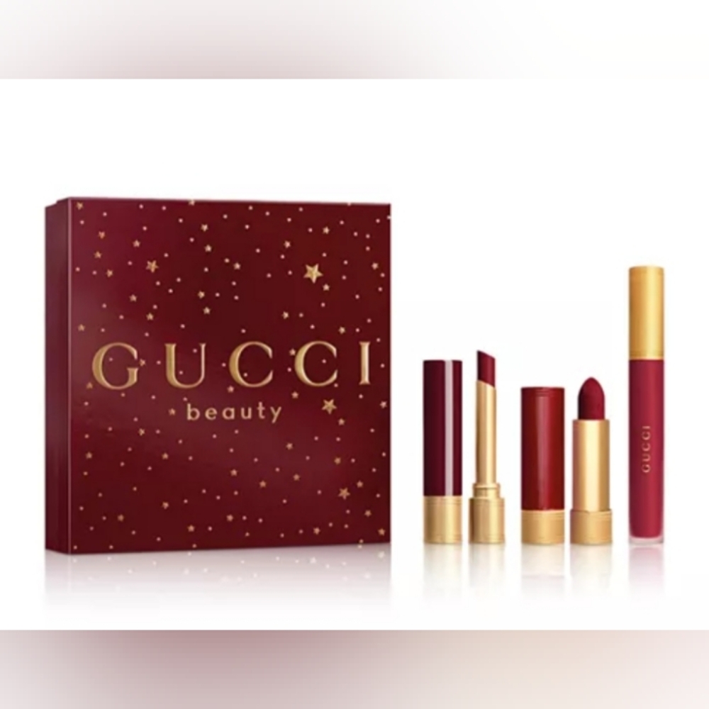 Gucci Beauty Starry Red Lipstick Collection